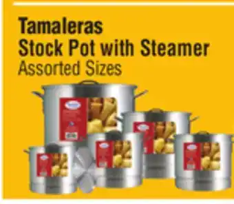 El Super Tamaleras stock pot with steamer offer
