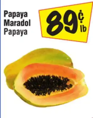 El Super Papaya maradol offer
