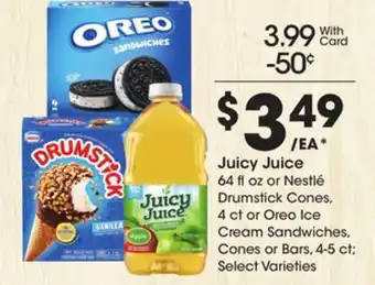 Kroger Juicy juice offer