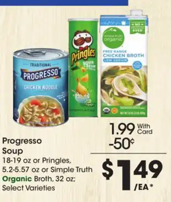 Kroger Progresso soup offer