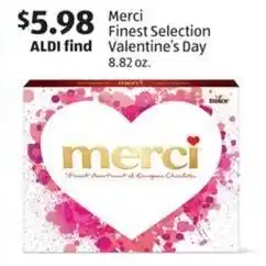 Aldi Merci Finest Selection Valentine's Day offer