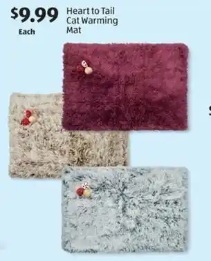 Aldi Heart to Tail Cat Warming Mat offer