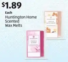 Aldi Huntington Home Scented Wax Melts offer