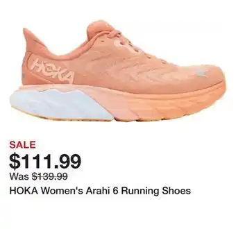 Dick's Sporting Goods Hoka women's arahi 6 running shoes offer