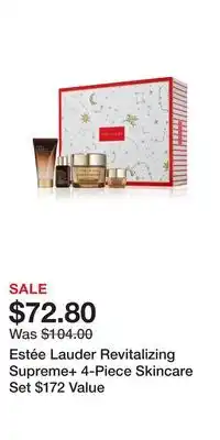 Nordstrom Estée lauder revitalizing supreme+ 4-piece skincare set $172 value offer