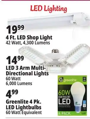 Ocean State Job Lot Led lighting offer