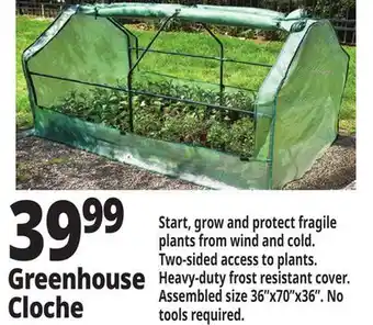 Ocean State Job Lot Greenhouse cloche offer