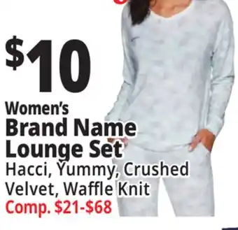 Ocean State Job Lot Women's brand name lounge set offer