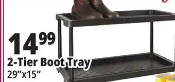 Ocean State Job Lot 2-tier boot tray offer