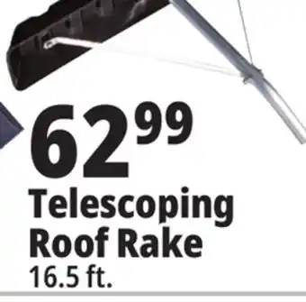 Ocean State Job Lot Garant telescopic roof rake, 16.5' offer