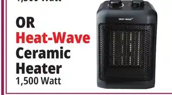 Ocean State Job Lot Heat-wave ceramic heater offer
