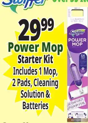 Ocean State Job Lot Power mop starter kit offer