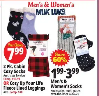 Ocean State Job Lot Men's & women's muk luks offer