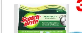 Ocean State Job Lot 3 pk. heavy-duty sponges offer