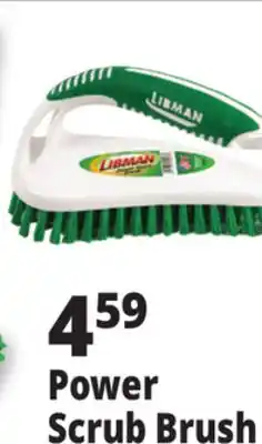 Ocean State Job Lot Power scrub brush offer