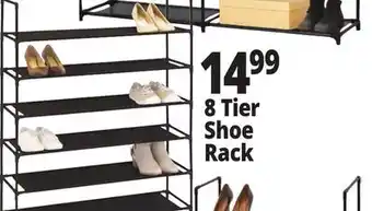Ocean State Job Lot 8-tier shoe rack offer