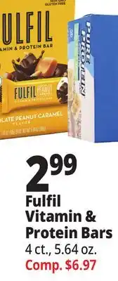 Ocean State Job Lot Fulfil vitamin & protein bars offer