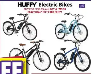 Ocean State Job Lot Electric bikes offer