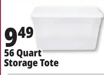 Ocean State Job Lot Sterilite storage box, 54 qt offer