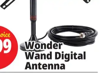 Ocean State Job Lot Wonder wand digital antenna offer