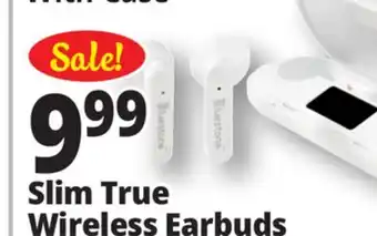 Ocean State Job Lot Slim true wireless earbuds offer