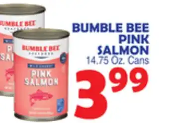 Bravo Supermarkets Bumble bee pink salmon offer