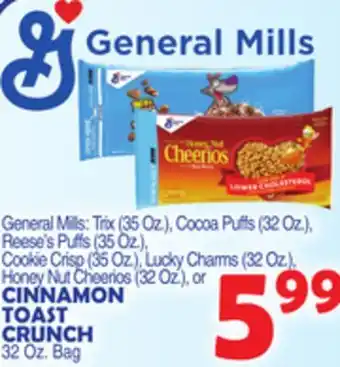 Bravo Supermarkets Cinnamon toast crunch offer