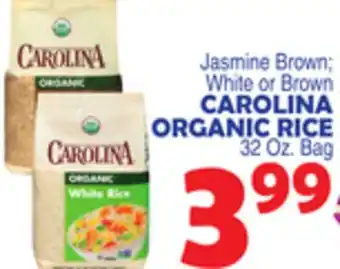 Bravo Supermarkets Carolina organic rice offer