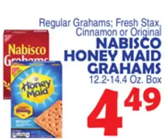Bravo Supermarkets Nabisco honey maid grahams offer