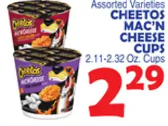 Bravo Supermarkets Cheetos mac'n cheese cups offer