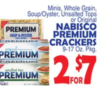 Bravo Supermarkets Nabisco premium crackers offer