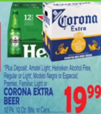 Bravo Supermarkets Corona extra beer offer