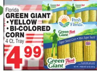 Bravo Supermarkets Green giant yellow, bi-colored corn offer