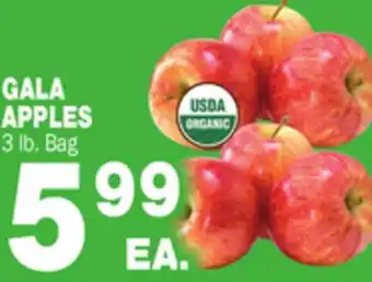 Bravo Supermarkets Gala apples offer