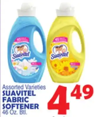 Bravo Supermarkets Suavitel fabric softener offer