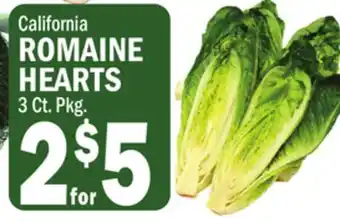C Town Romaine hearts offer