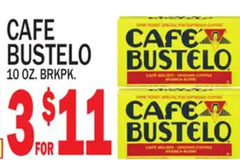 C Town Cafe bustelo offer