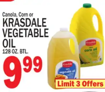 C Town Krasdale vegetable oil offer