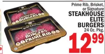 C Town Steakhouse elite burgers offer