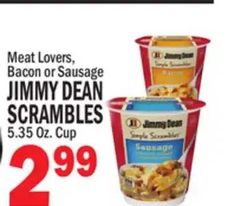 C Town Jimmy dean scrambles offer