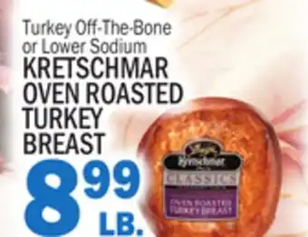 C Town Kretschmar oven roasted turkey breast offer