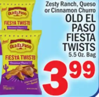 C Town Old el paso fiesta twists offer
