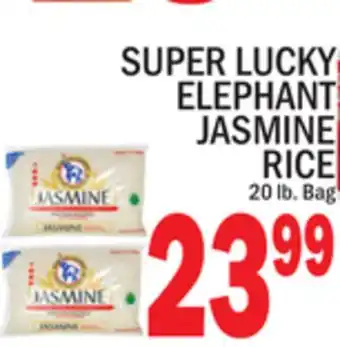 C Town Super lucky elephant jasmine rice offer