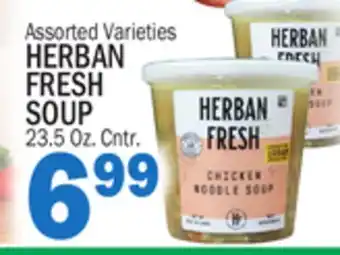 C Town Herban fresh fresh soup offer