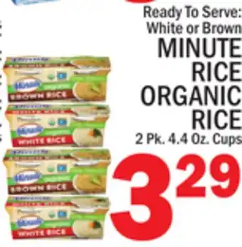 C Town Minute rice organic rice offer