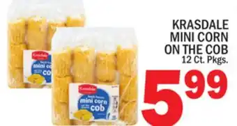 C Town Krasdale mini corn on the cob offer