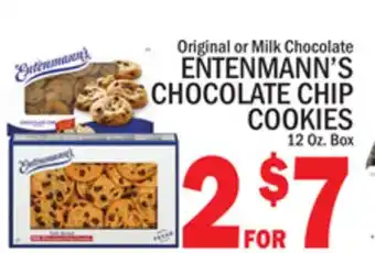 C Town Entenmann's chocolate chip cookies offer