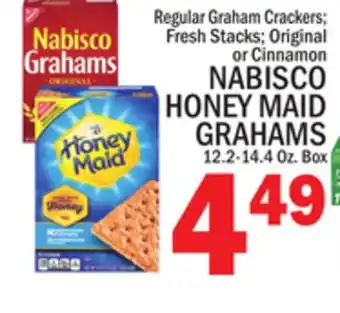 C Town Nabisco honey maid grahams offer