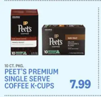 Kings Food Markets Peet's premium single serve coffee k-cups offer