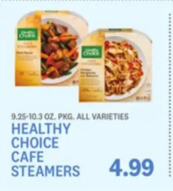 Kings Food Markets Healthy choice cafe steamers offer